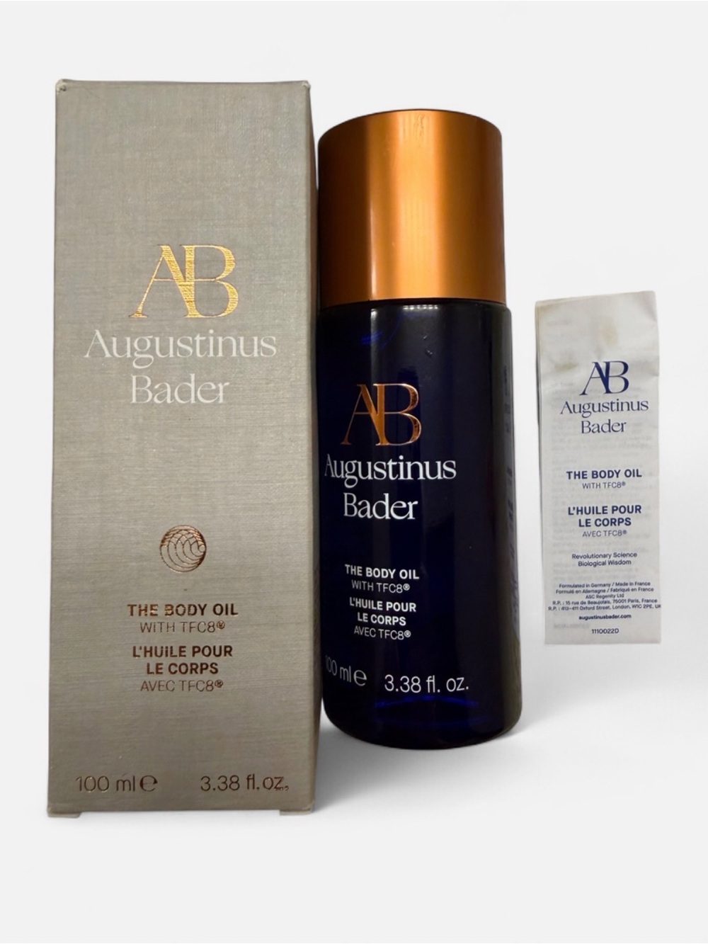 Augustinus Bader The Body Oil TFC8 100ml 3.38 oz w Box